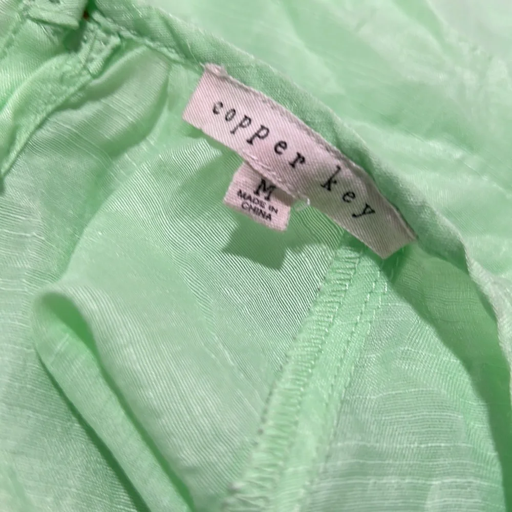 Copper key & Faded glory green & floral purple girls size 8 GUC..